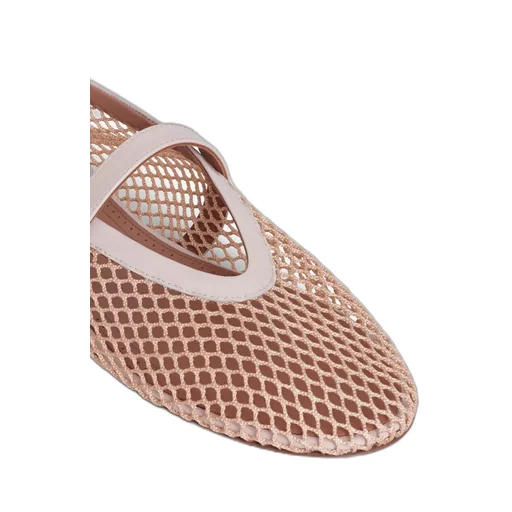 AlaÏA Fishnet Ballet Flats