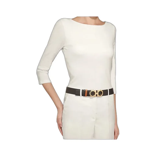 Salvatore Ferragamo Gancini Buckle Reversible Belt