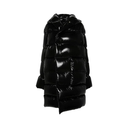 Rick Owens Ls Hooded Liner Long Down Jacket