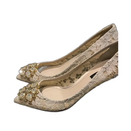 Dolce & Gabbana Bellucci Taormina Lace Pumps