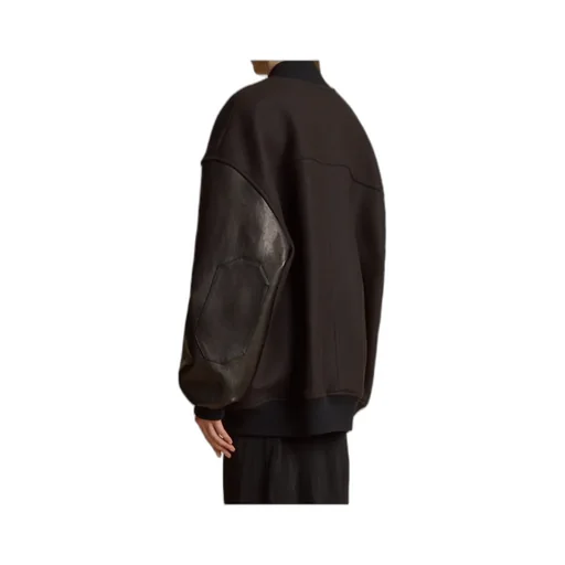Khaite Spencer Press-Stud Bomber Jacket