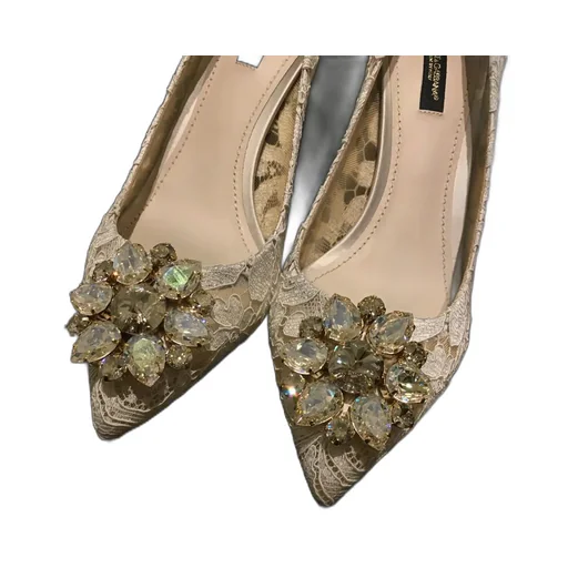 Dolce & Gabbana Bellucci Taormina Lace Pumps