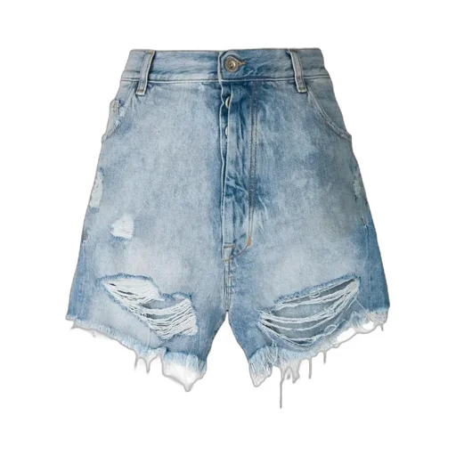 Imitation Old Denim Shorts