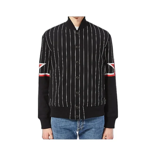 Striped Pilot Jacket