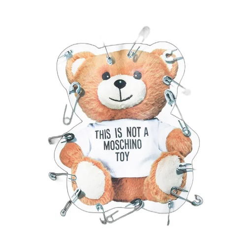 Paper Clip Bear Hoodie