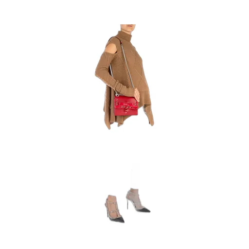 Kan I Bowknot Calfskin Shoulder Bag