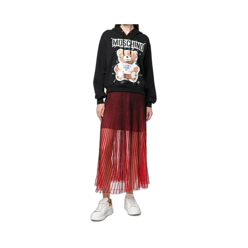 Paper Clip Bear Hoodie