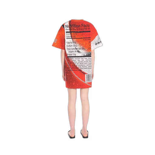 Coca Cola Cotton T-Shirt Dress