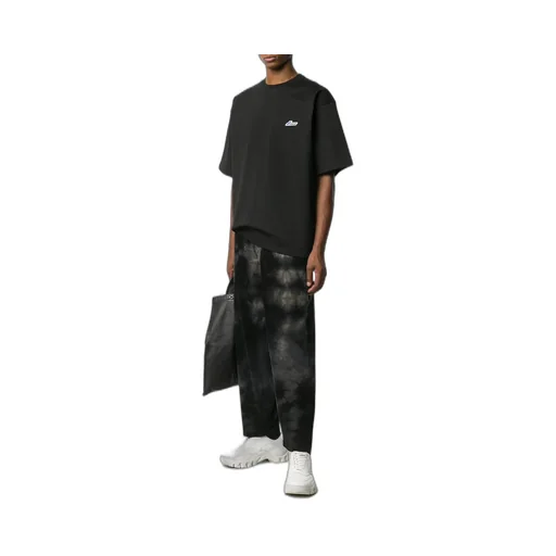 Logo-Patch Cotton T-Shirt