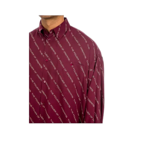 Logo Printed Silhouette Shirt
