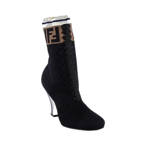 Knitted Ankle Boots
