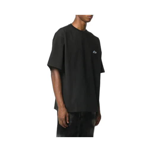 Logo-Patch Cotton T-Shirt