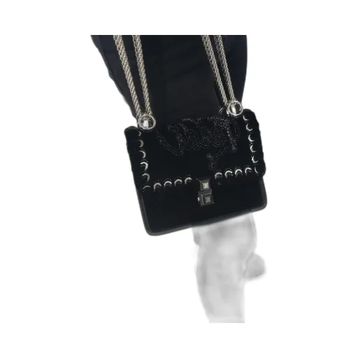 Kan I Logo Embellished Shoulder Bag