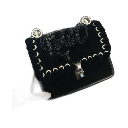 Kan I Logo Embellished Shoulder Bag