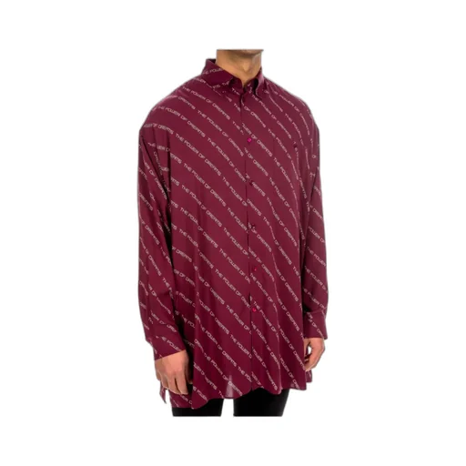 Logo Printed Silhouette Shirt