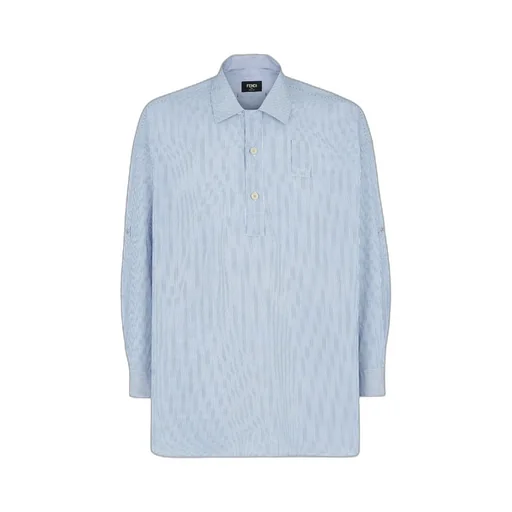 Fendi Logo Detailed Short-Sleeved Shirt