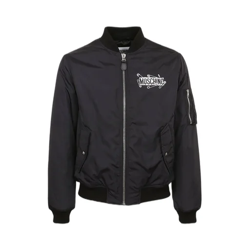 Paper Clip Bear Print Jacket