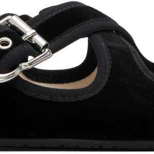 Velvet Ballet Flats