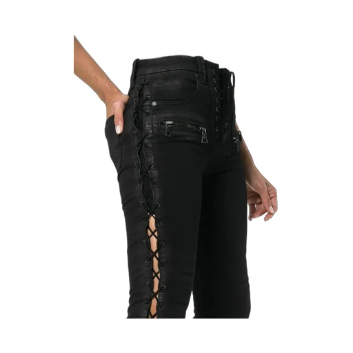 Side-Laced Jeans