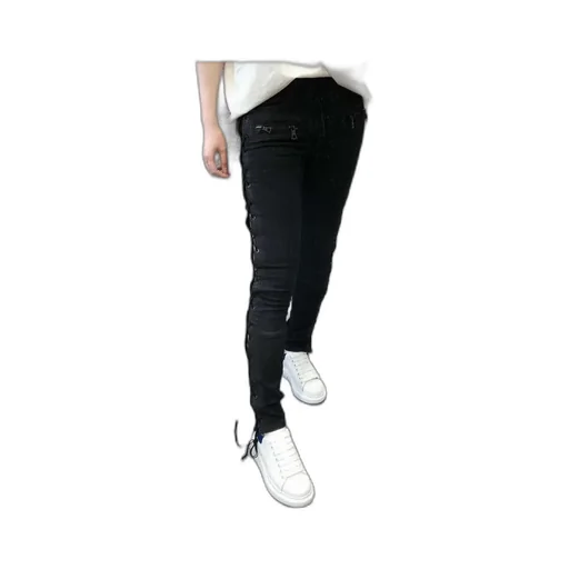 Side-Laced Jeans