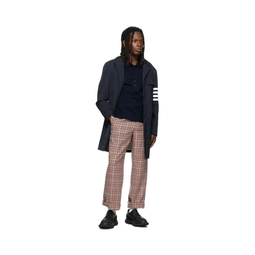 Thom Browne Logo Patch Polo Shirt