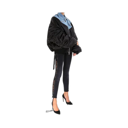 Side-Laced Jeans