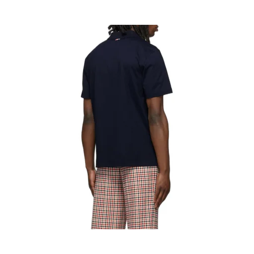 Thom Browne Logo Patch Polo Shirt