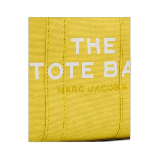 Marc Jacobs Logo Printed Zip-Up Small Tote Bag