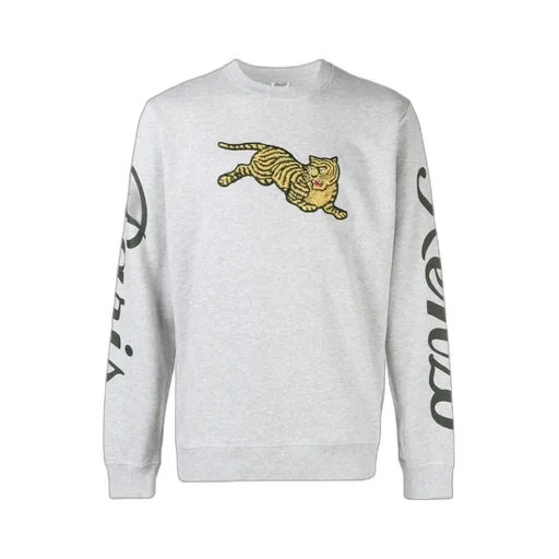 Tiger Embroidered Pullover