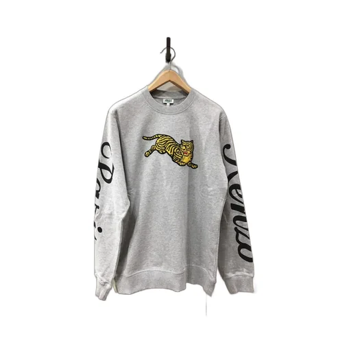 Tiger Embroidered Pullover