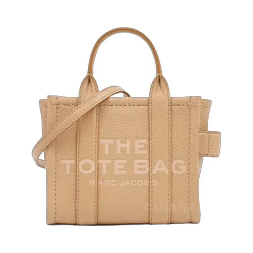 Marc Jacobs Logo Printed Zipped Mini Tote Bag