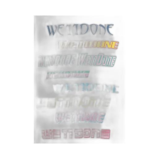 We11Done Logo Printed Long-Sleeved Sweatshirt