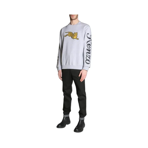 Tiger Embroidered Pullover