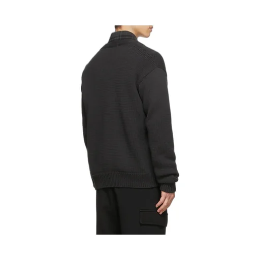 Off-White Logo Patch V-Neck Cardigan