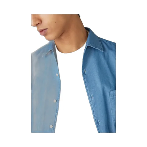 Loro Piana André Buttoned Denim Shirt