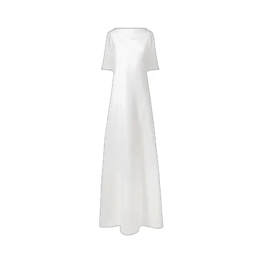Sleeveless Cape Gown