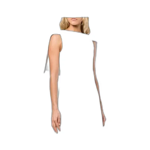 Sleeveless Cape Gown