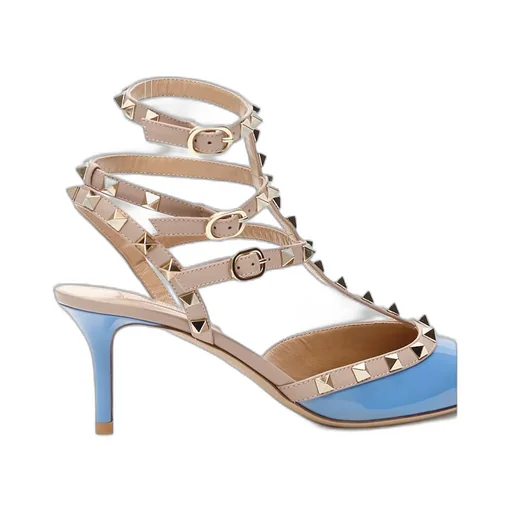 Pointed High-Heeled Sandals