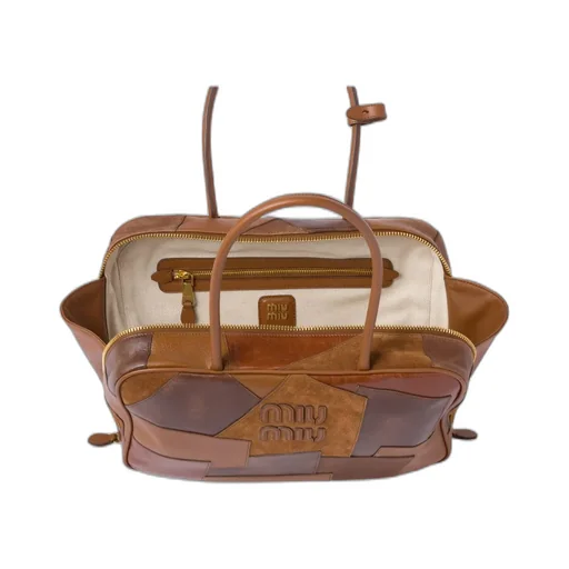 Miu Miu Panelled Zipped Beau Bag