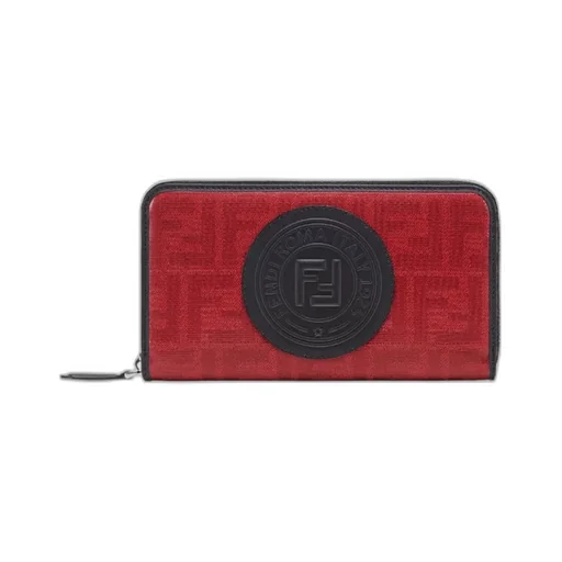 Wrap Zipper Ff Logo Wallet