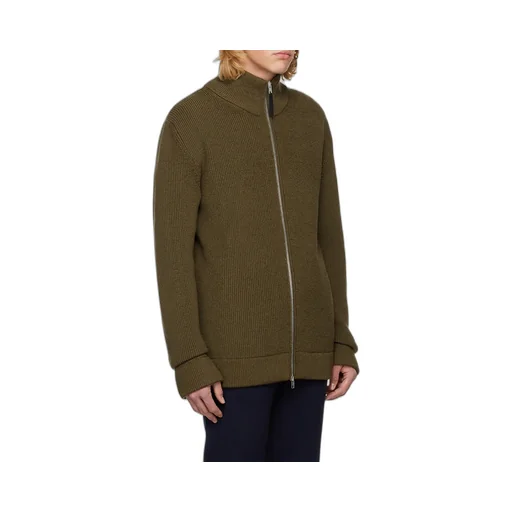 Maison Margiela Long-Sleeved Zipped Cardigan