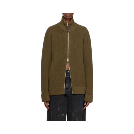 Maison Margiela Long-Sleeved Zipped Cardigan