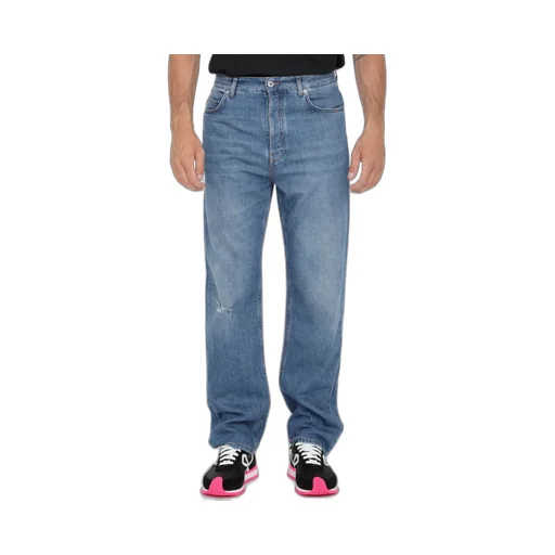 Jeans In Washed Denim