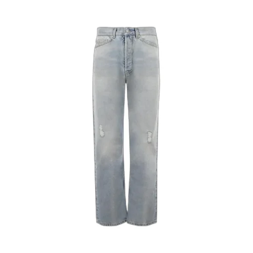 Palm Angels Distressed Loose-Fit Jeans