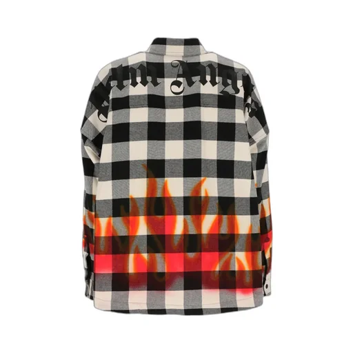Palm Angels Checked Long-Sleeved Shirt