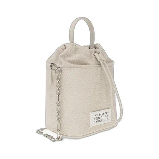 Maison Margiela 5Ac Logo Patch Bucket Bag