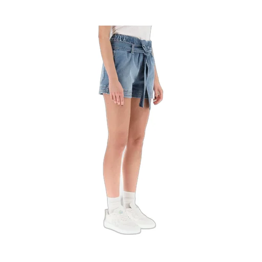 Stella Mccartney Belted Denim Shorts