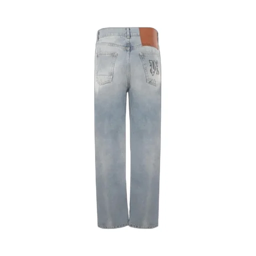Palm Angels Distressed Loose-Fit Jeans