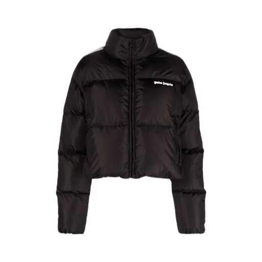 Palm Angels Logo Embroidered Padded Jacket