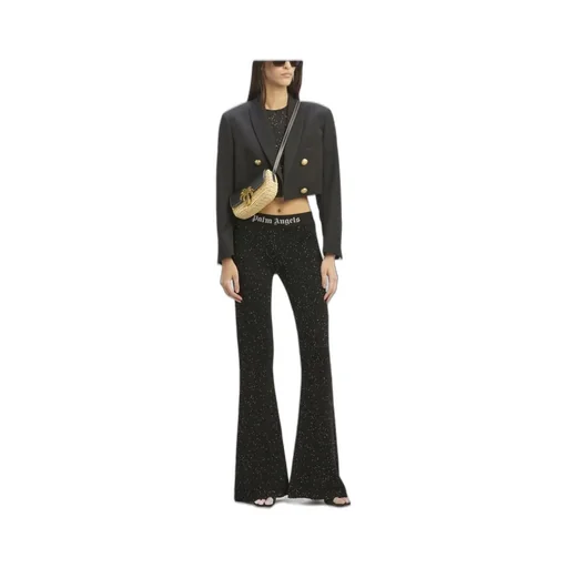 Palm Angels Embellished Flared Pants